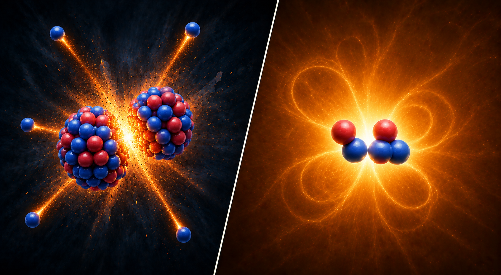 Quelle est la différence entre la fusion nucléaire et la fission nucléaire ?