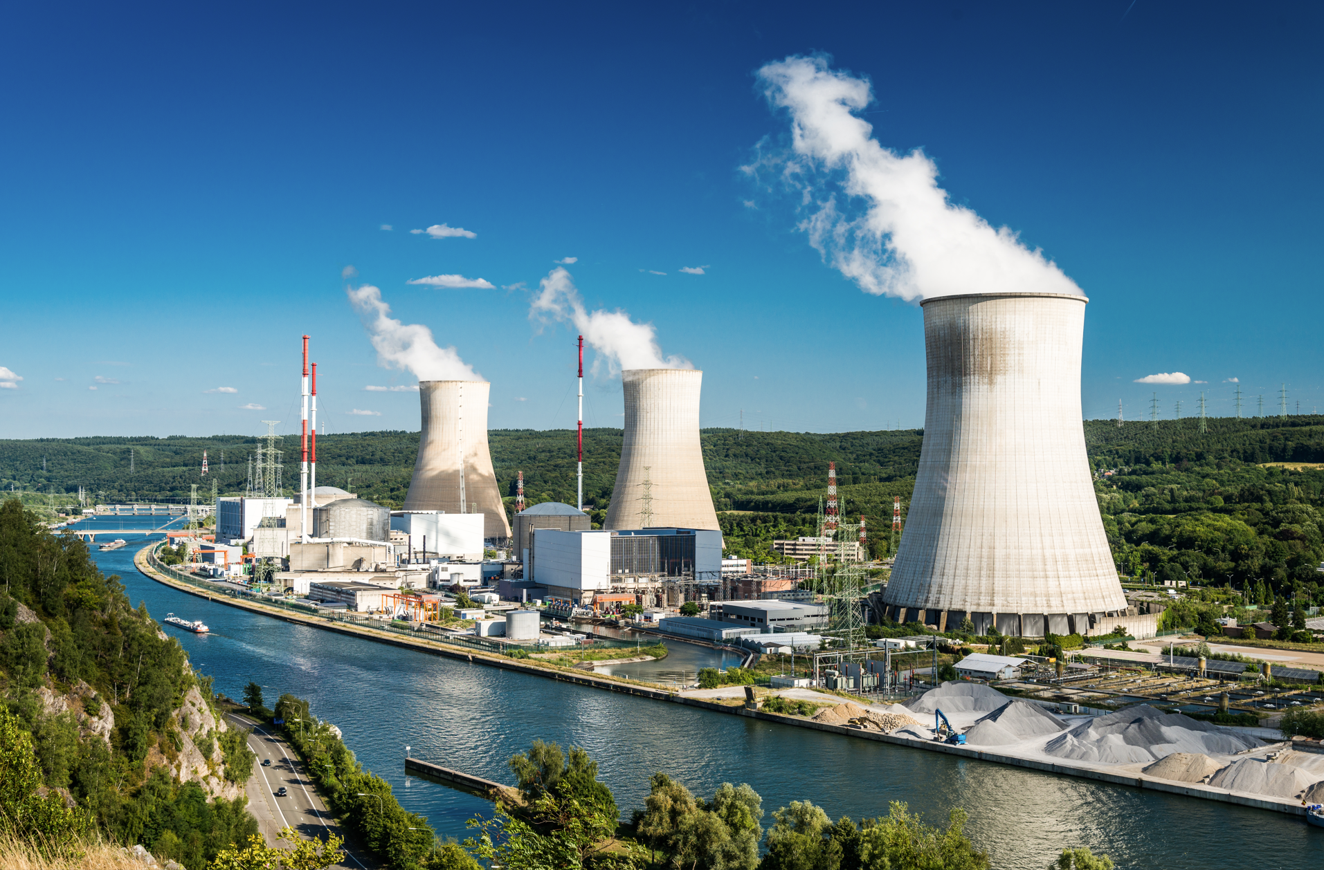 Les différents bâtiments d’une centrale nucléaire